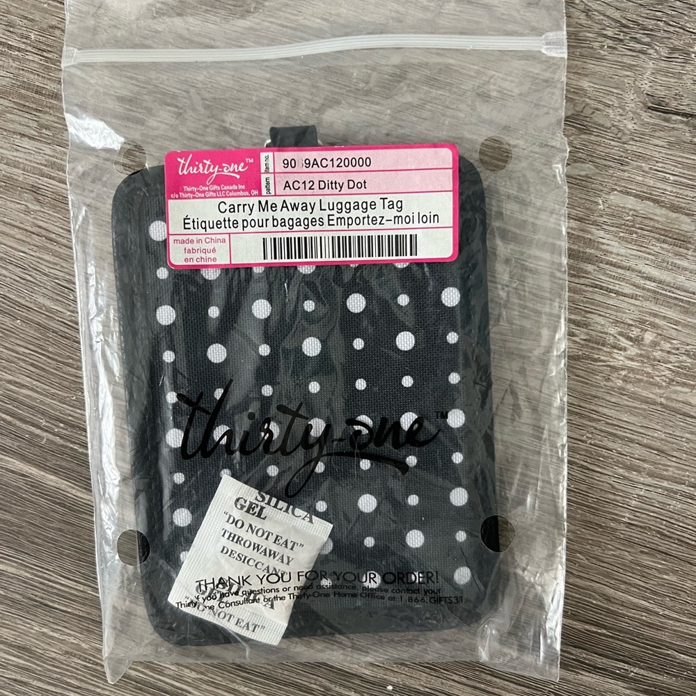 Thirty-One Luggage Tag